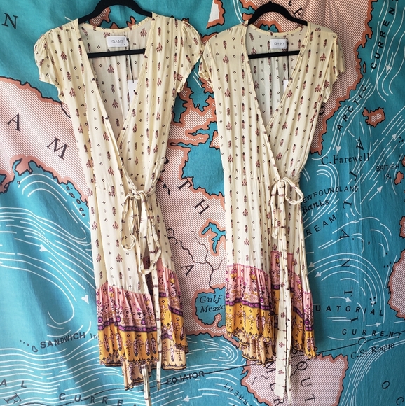 SWAPPED NWT Sunday’s Crop Sleeve Wrap Mini in Sand - Picture 5 of 9